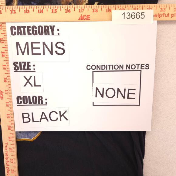 2Pac Tupac Thug Life Rap Short Sleeve T Shirt Mens Size Extra Large XL Black - Picture 8 of 9